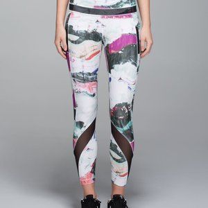 Lululemon 6 Inspire Tight Pigment wave Luxtreme